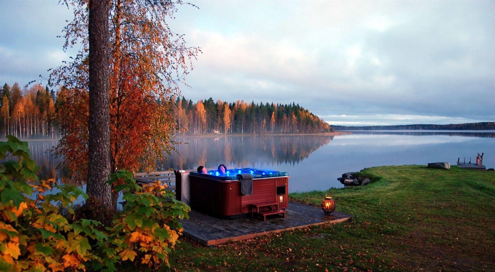 Revontuli Resort Rooms Hankasalmi 外观 照片